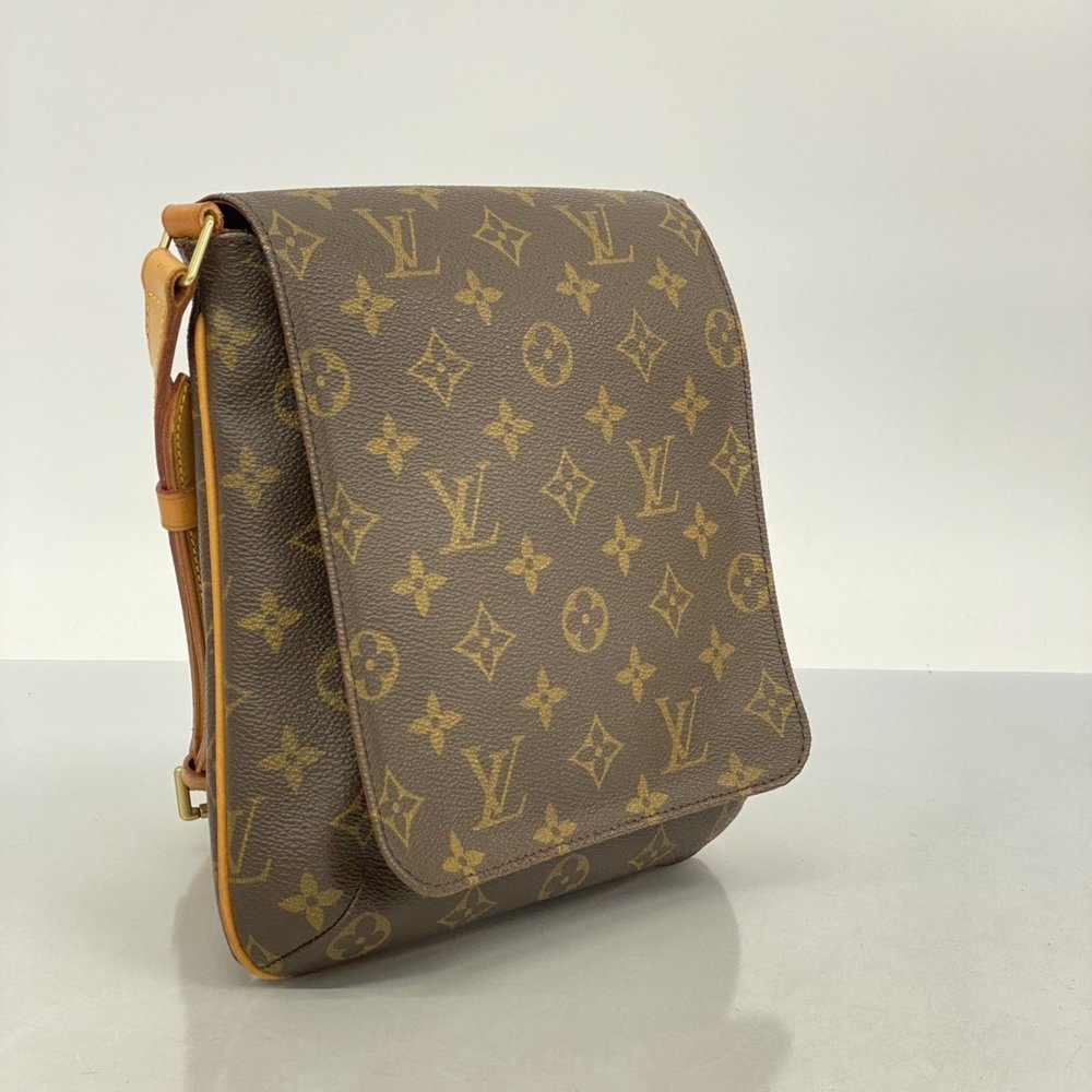 LOUIS VUITTON Authentic Brown Monogram Shoulder Bag - Picture 2 of 9